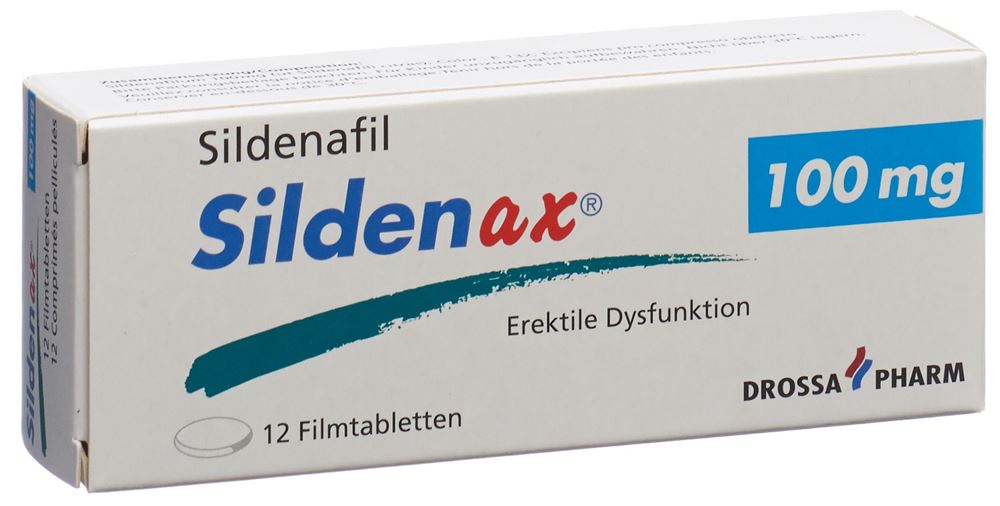 SILDENAX cpr pell 100 mg blist 12 pce, image principale