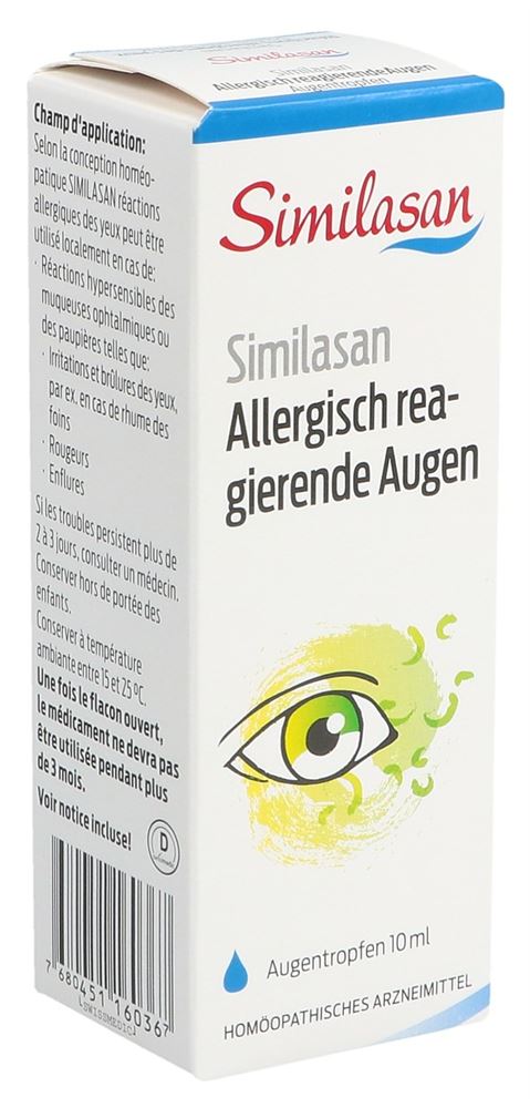 SIMILASAN allergisch reagierenden Augen, Hauptbild