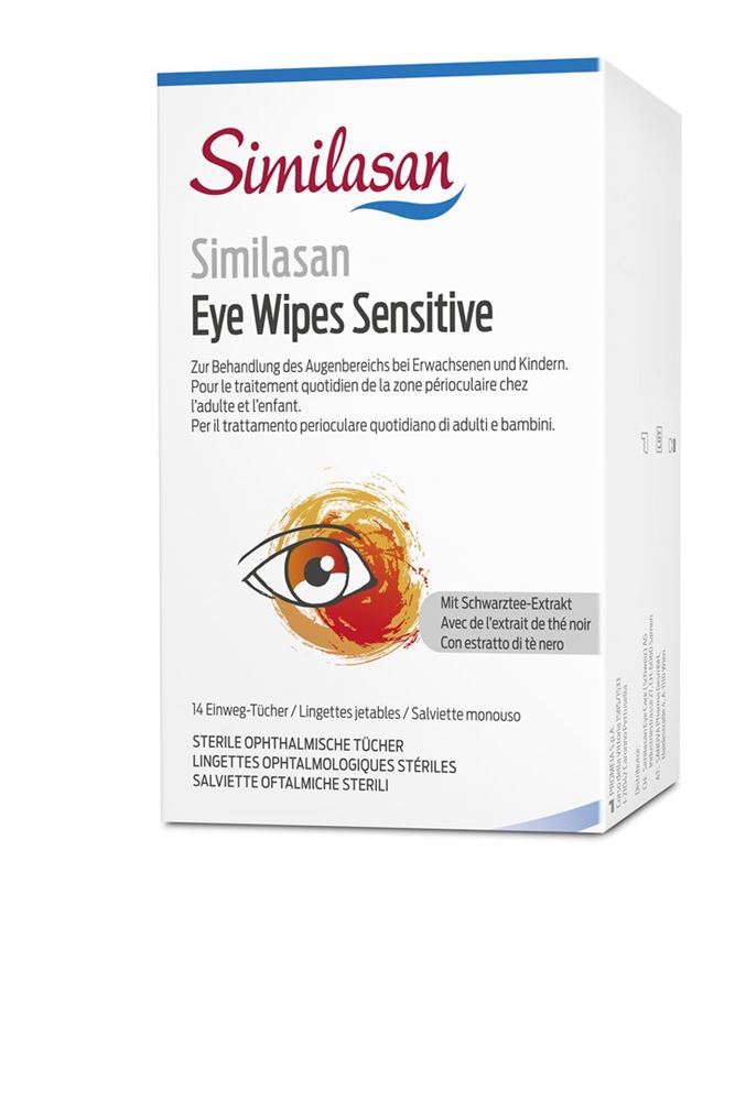 SIMILASAN Eye Wipes Sensitive, Hauptbild