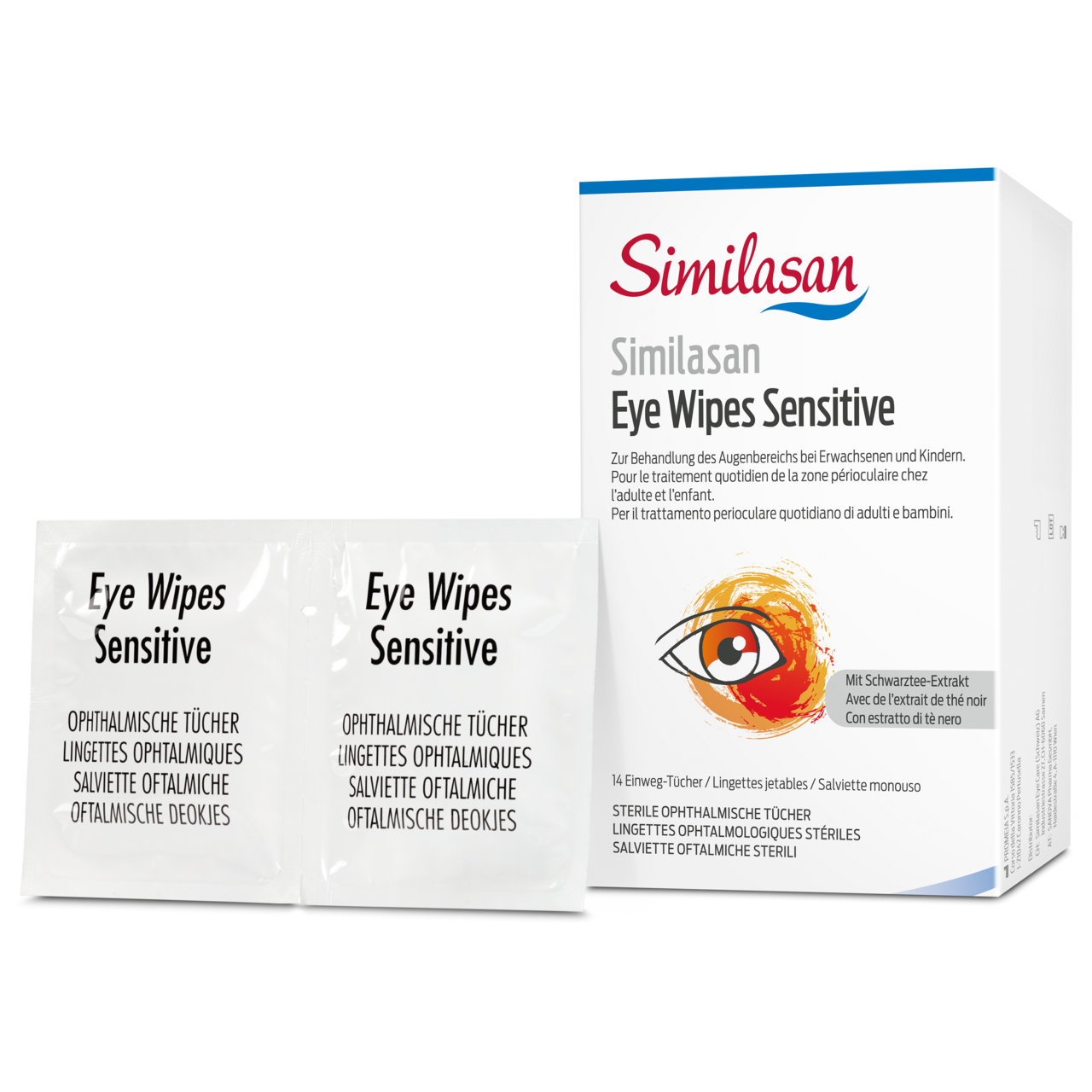 SIMILASAN Eye Wipes Sensitive, image 2 sur 3