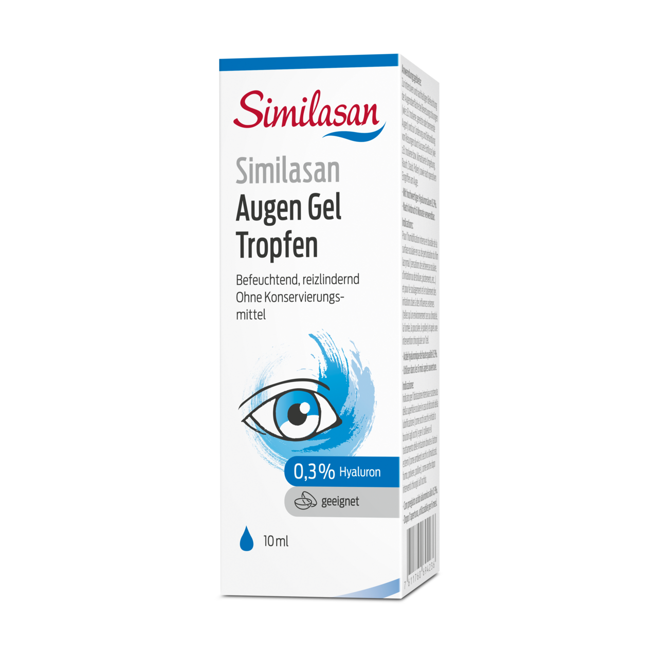 SIMILASAN Gouttes gel pour yeux 0.3 %, image 2 sur 3