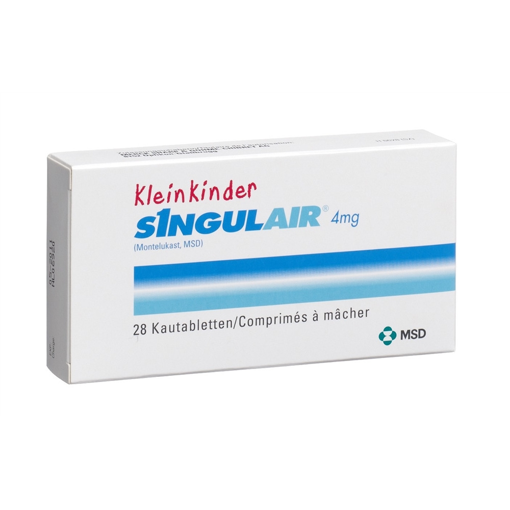 SINGULAIR Kautabl 4 mg Kleink Blist 28 Stk, Hauptbild