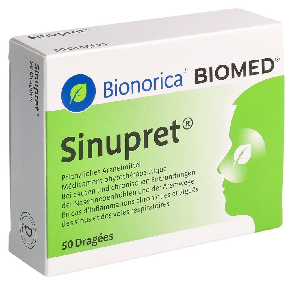 SINUPRET drag blist 50 pce