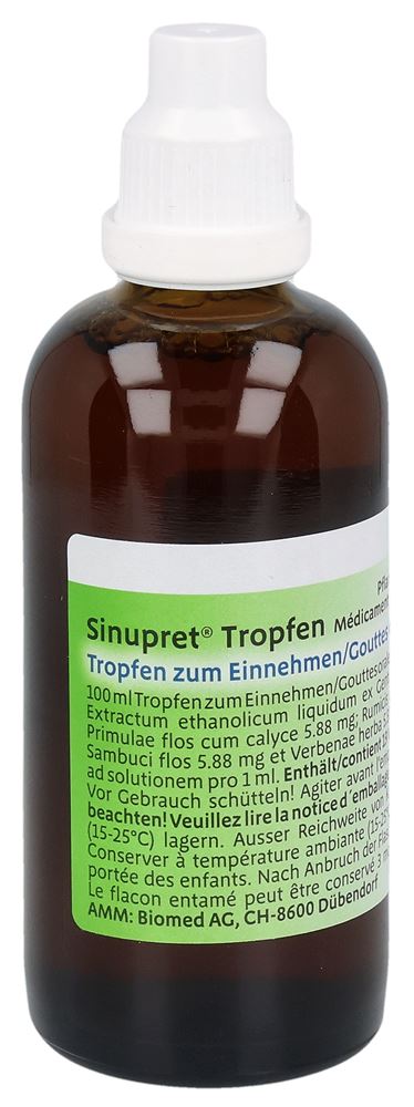 SINUPRET gouttes fl 100 ml, image 3 sur 5