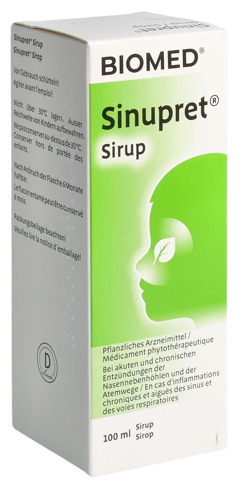 SINUPRET sirop fl 100 ml