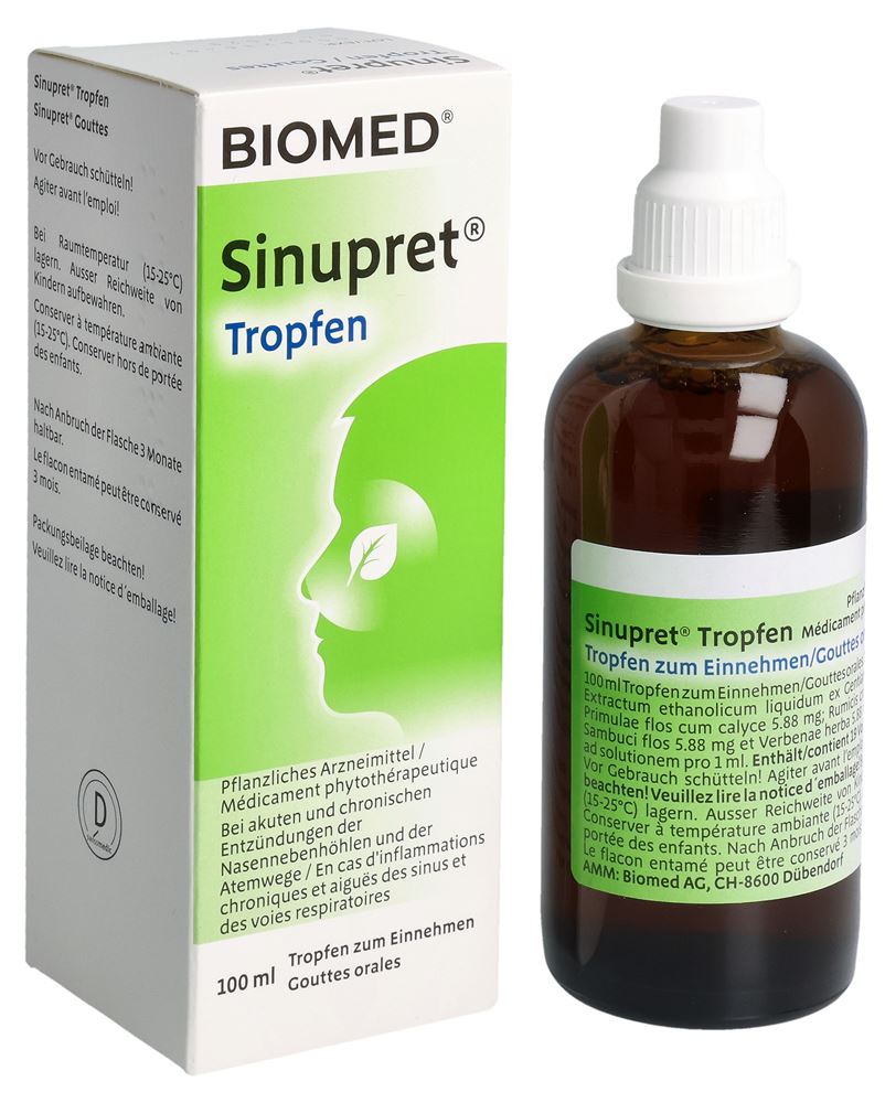 SINUPRET Tropfen Fl 100 ml, Bild 4 von 5