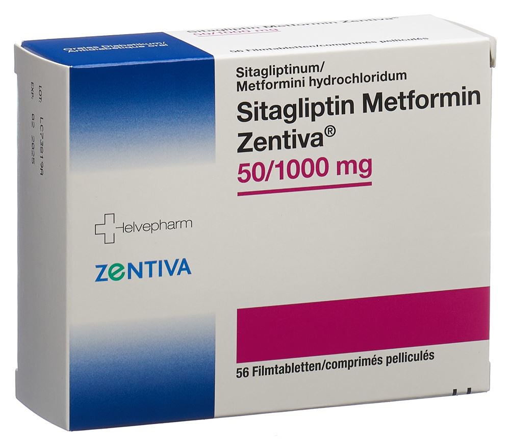 SITAGLIPTINE Metformin Zentiva, image principale