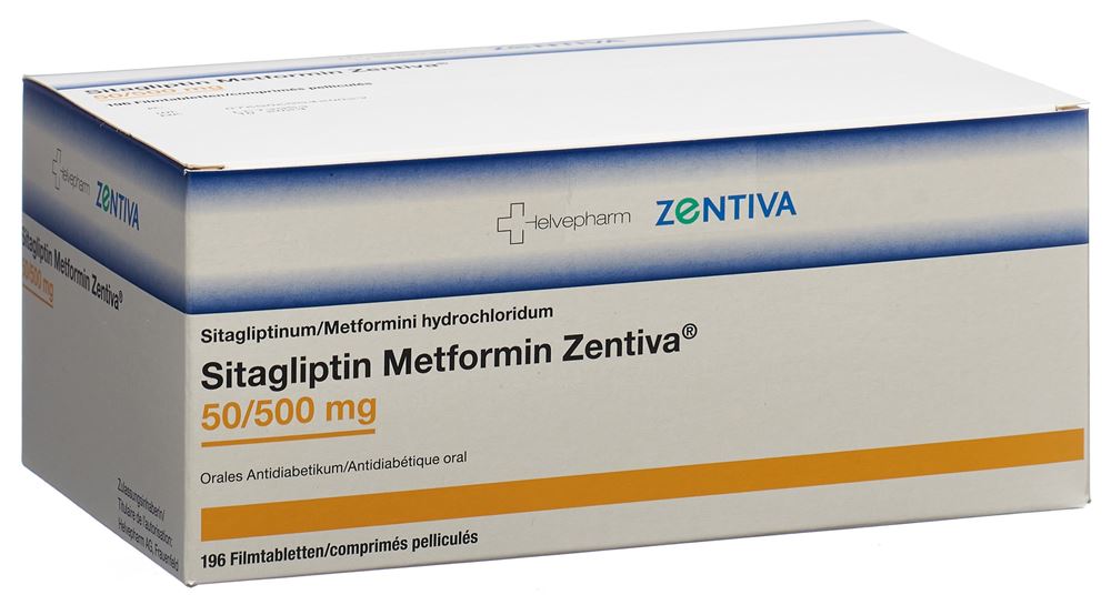 SITAGLIPTINE Metformin Zentiva, image principale