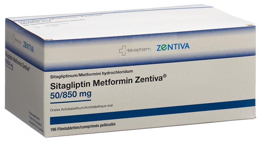 SITAGLIPTINE Metformin Zentiva, Hauptbild