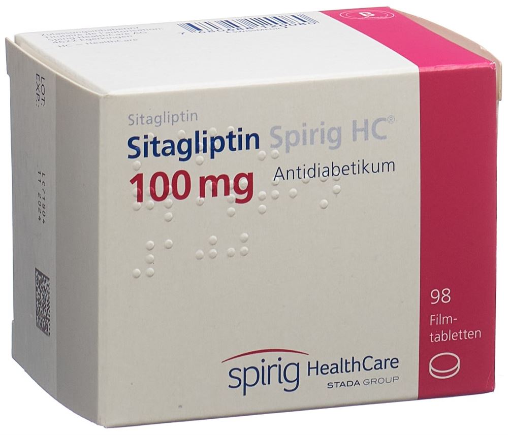 SITAGLIPTINE Spirig HC 100 mg, Hauptbild