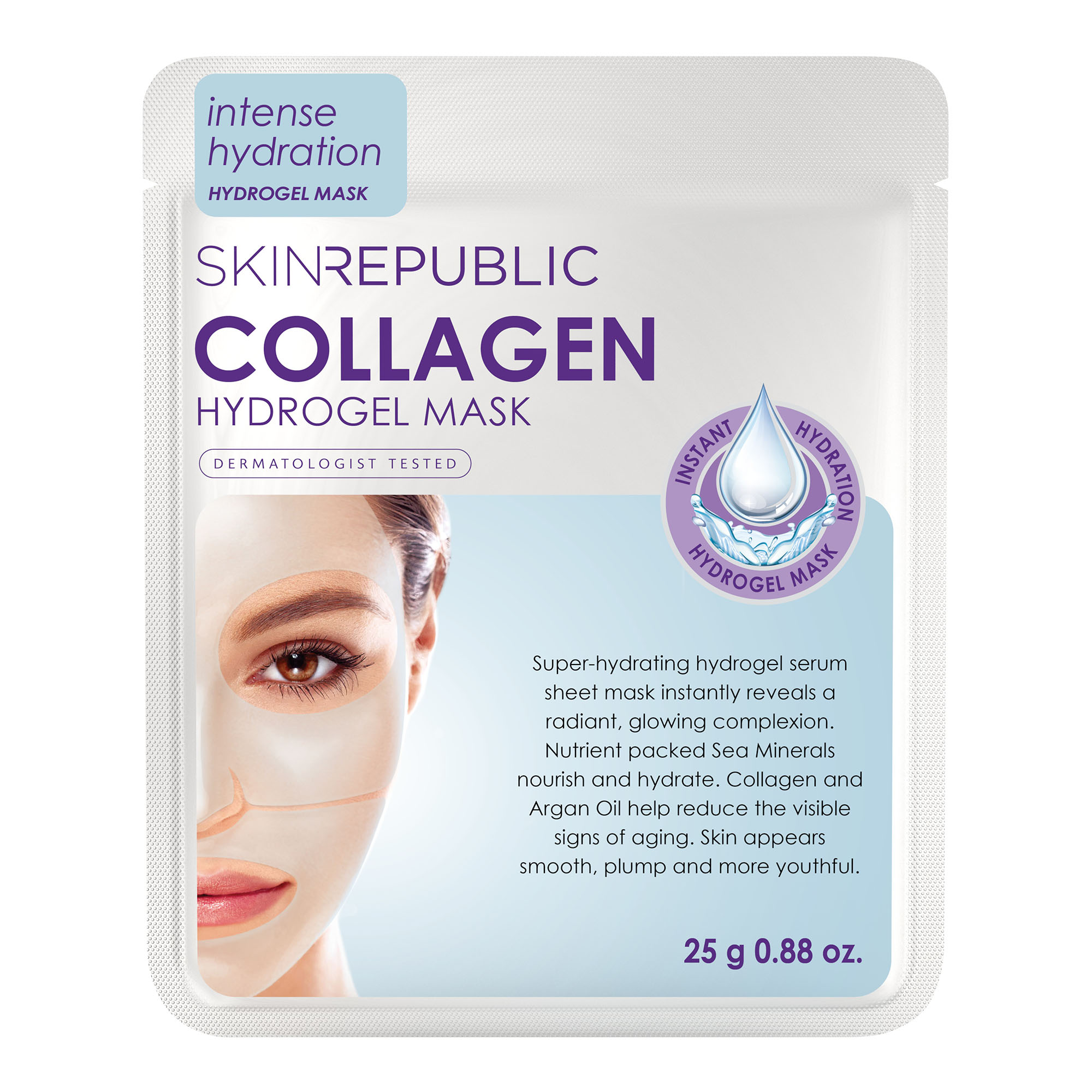 SKIN REPUBLIC Collagen Hydrogel Face Mask, Hauptbild