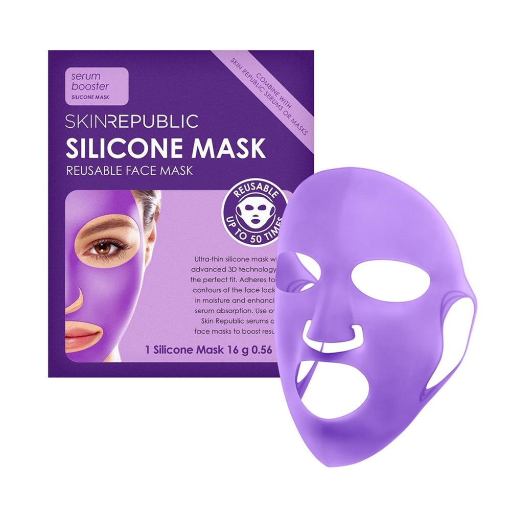 SKIN REPUBLIC Reusable Silicone Mask, Bild 2 von 4