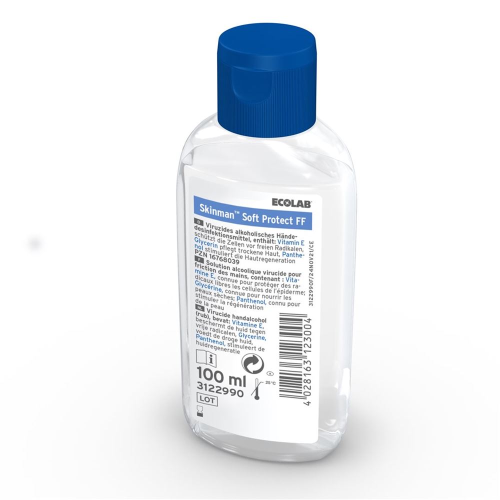 Skinman SOFT PROTECT FF désinfection des mains virucide alcool