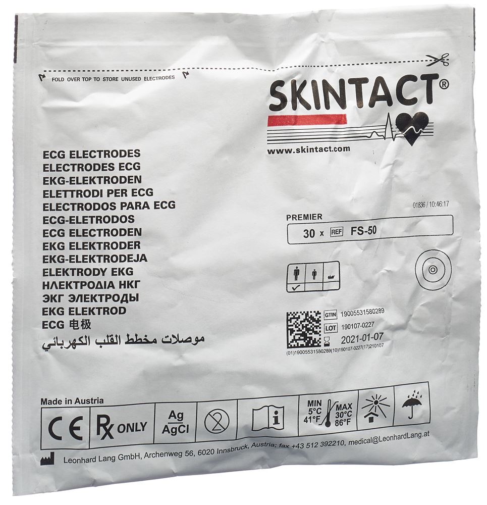 Skintact electrodes en mousse PE, image principale