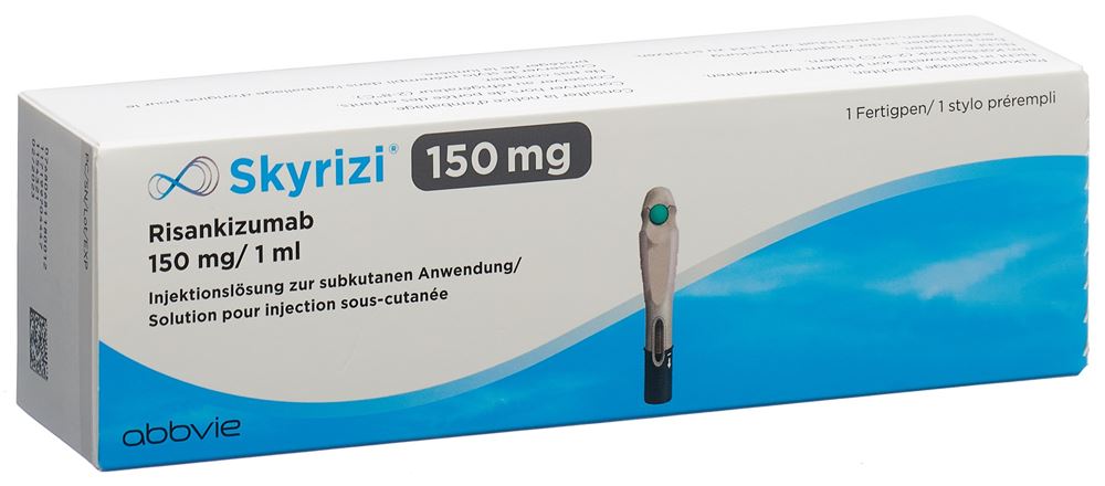 SKYRIZI Inj Lös 150 mg/ml Fertigpen Fertpen 1 Stk, Hauptbild