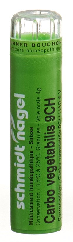 SCHMIDT-NAGEL Carbo vegetabilis 9 CH, Hauptbild