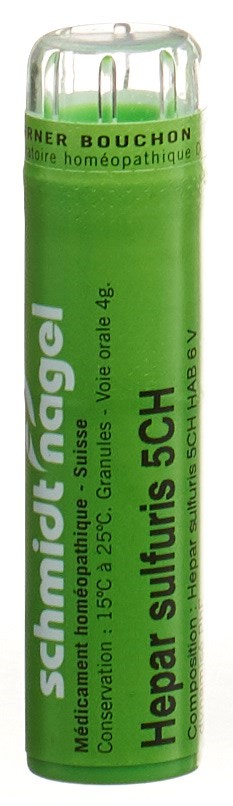 SCHMIDT-NAGEL hepar sulfuris 5 CH