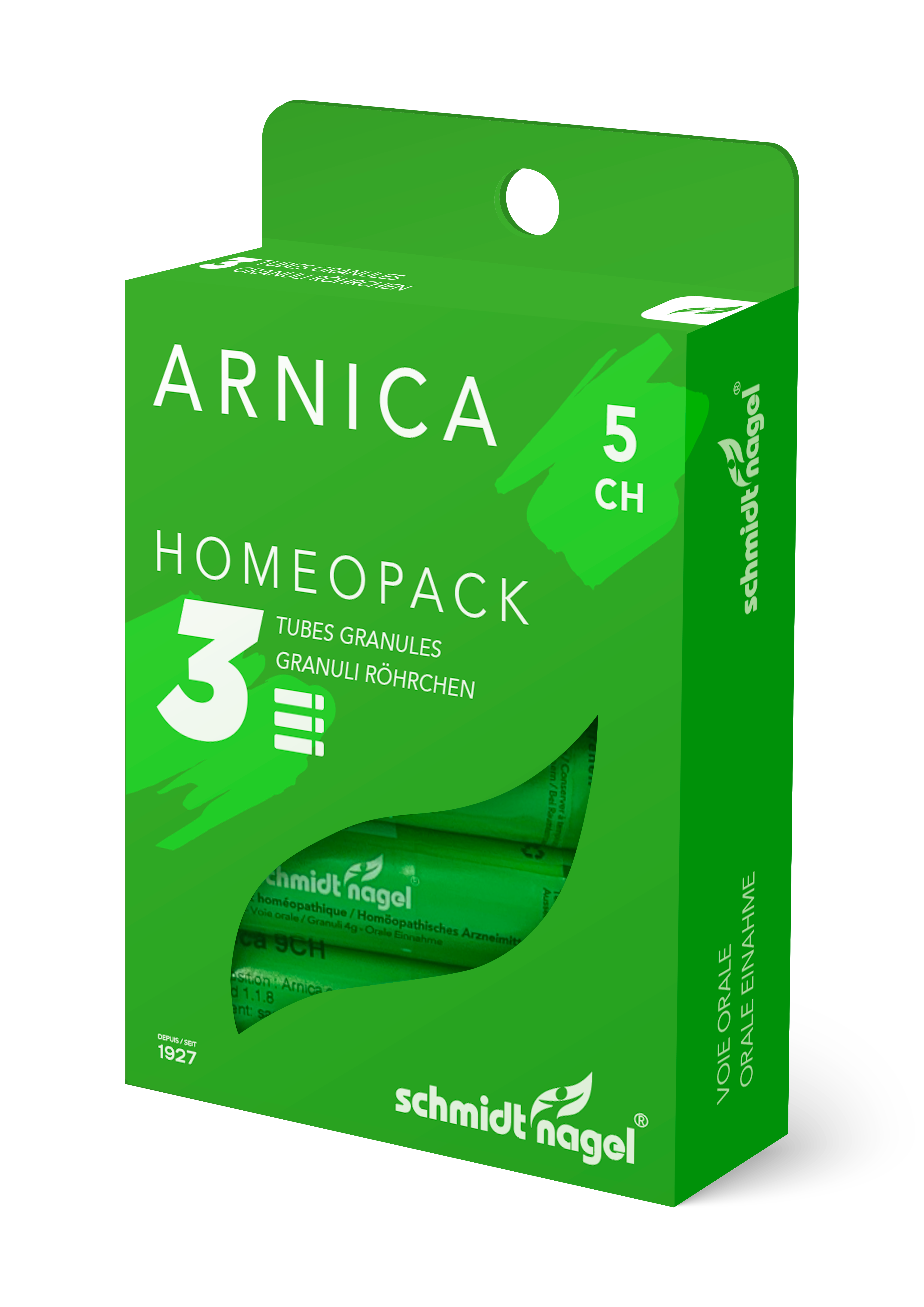 SCHMIDT-NAGEL Homeopack Arnica 5 CH, Hauptbild