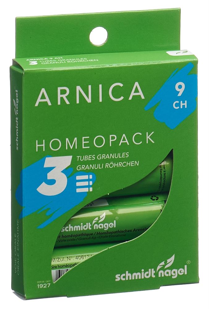 SCHMIDT-NAGEL Homeopack Arnica 9 CH, Hauptbild