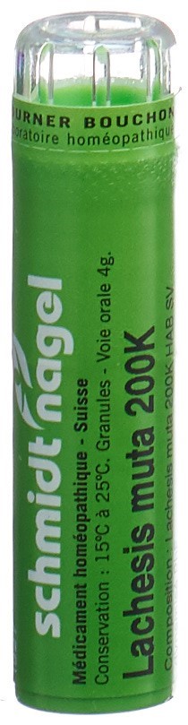 SCHMIDT-NAGEL lachesis muta 200 K, image principale