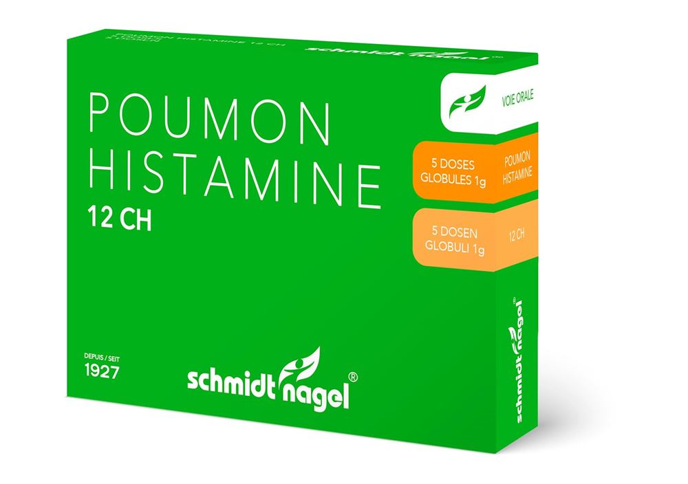 SCHMIDT-NAGEL poumon histamine 12 CH, image principale