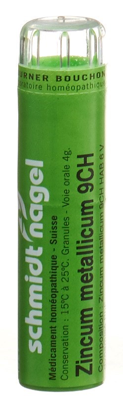 SCHMIDT-NAGEL Zincum metallicum 9 CH