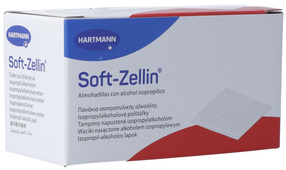 Soft Zellin Alkoholpads, Hauptbild