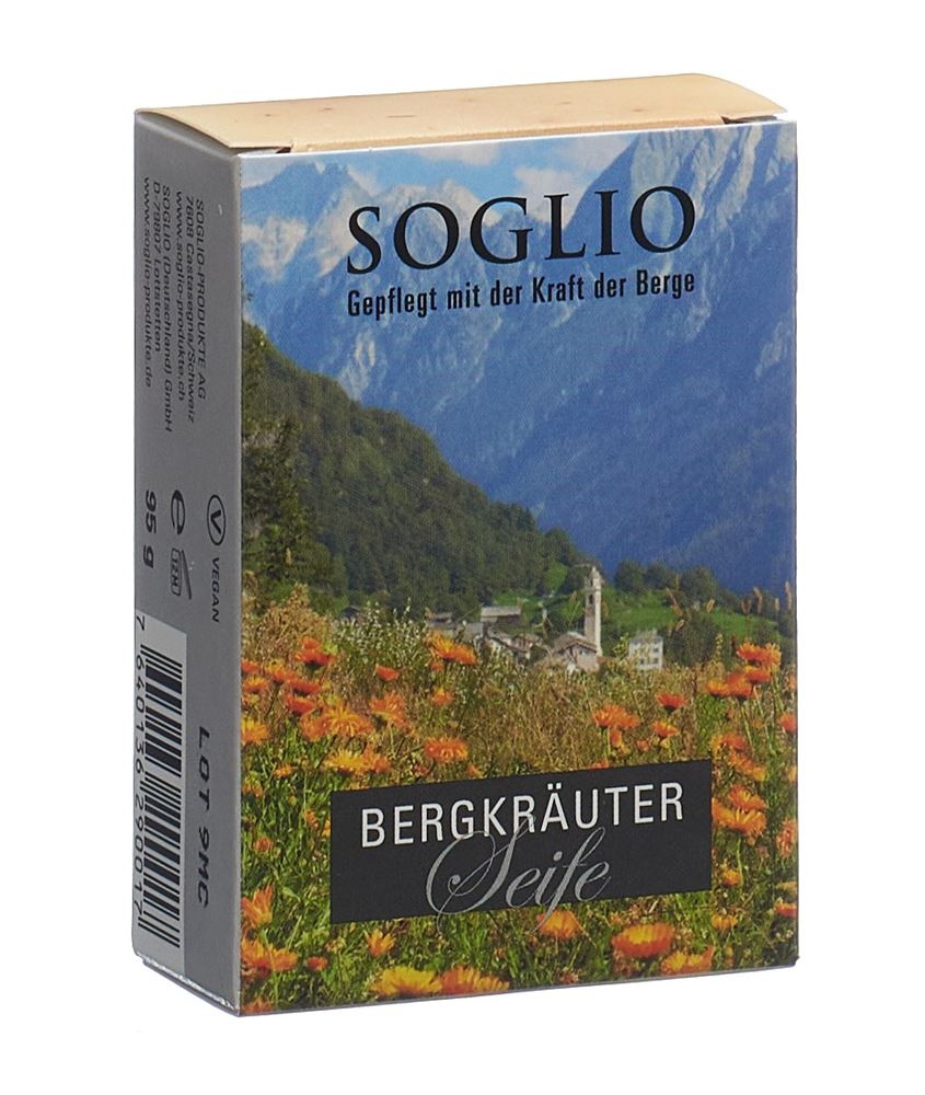 SOGLIO Savon aux herbes de montagne