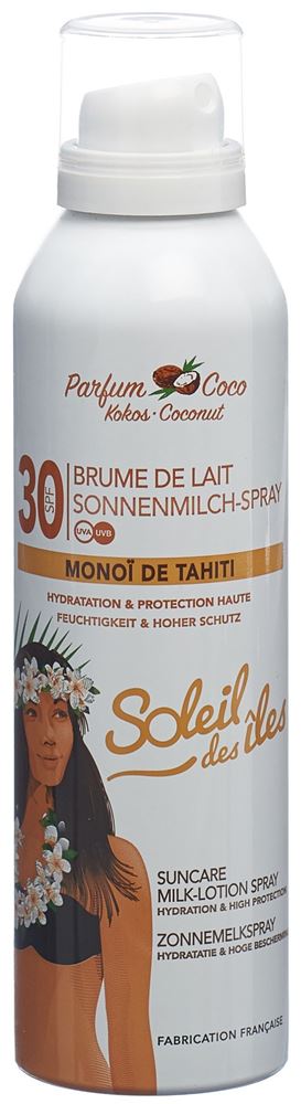Soleil des Iles Sonnenmilch Sprühnebel