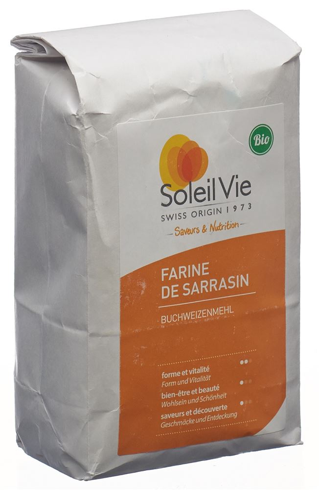 SOLEIL VIE Buchweizen Vollkorn Mehl, Hauptbild