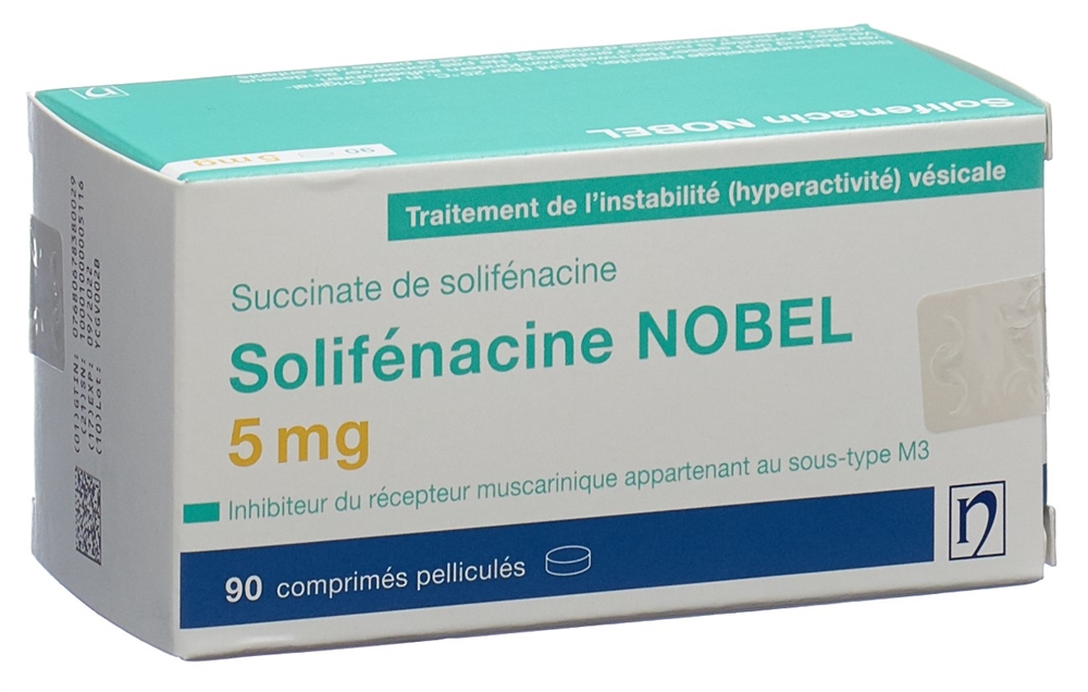 SOLIFENACINE NOBEL 5 mg, image 2 sur 2