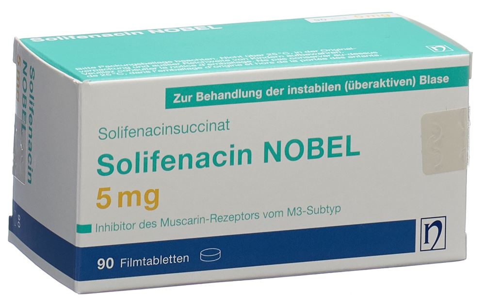 SOLIFENACINE NOBEL 5 mg, image principale