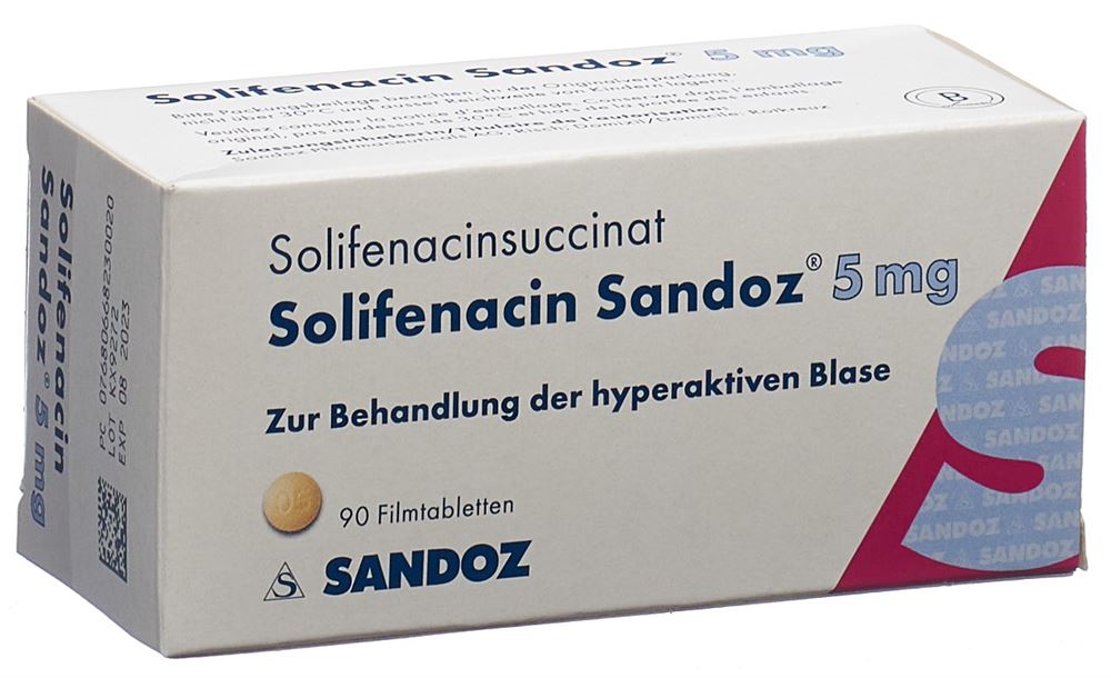 SOLIFENACINE Sandoz 5 mg
