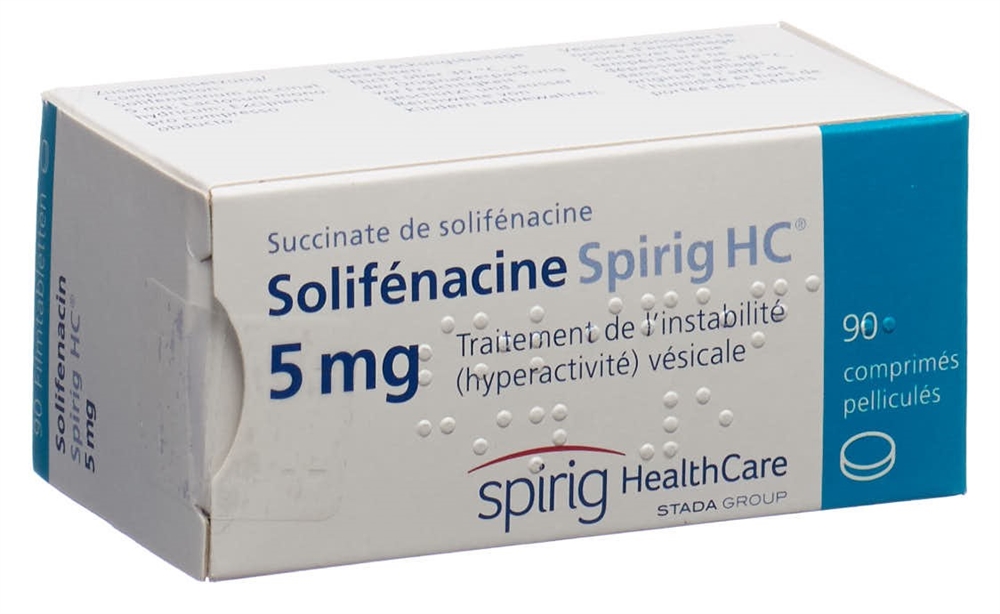 SOLIFENACINE Spirig HC 5 mg, image 2 sur 2