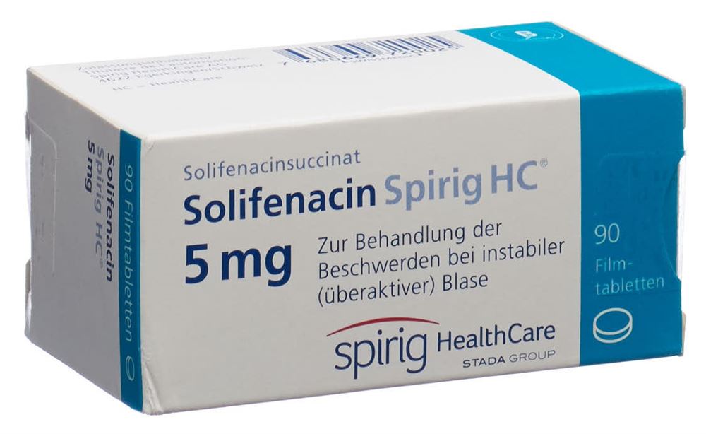 SOLIFENACINE Spirig HC 5 mg, image principale