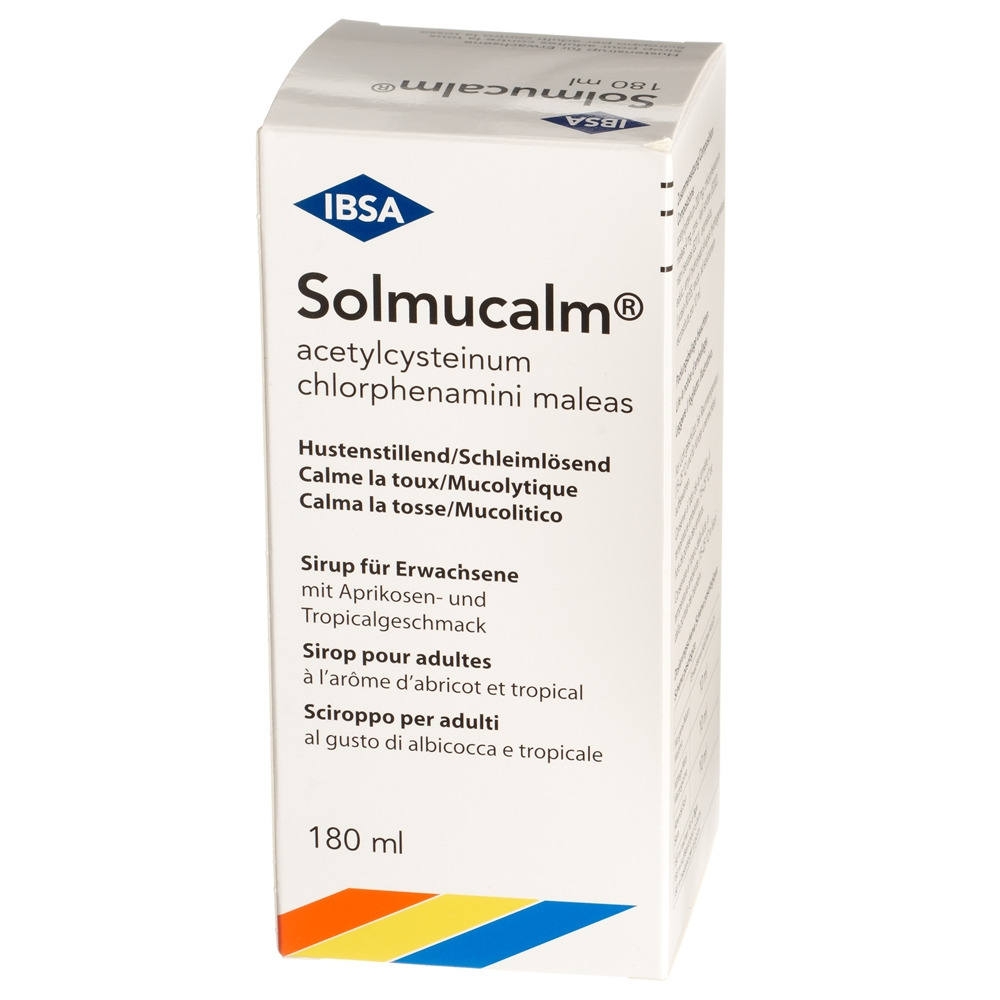 SOLMUCALM sirop adult fl 180 ml