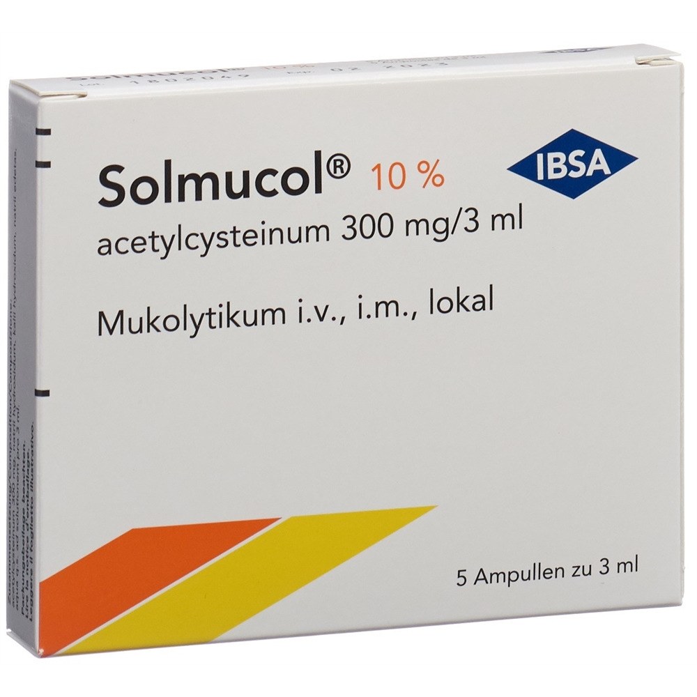 SOLMUCOL 10% 300 mg/3ml, Hauptbild