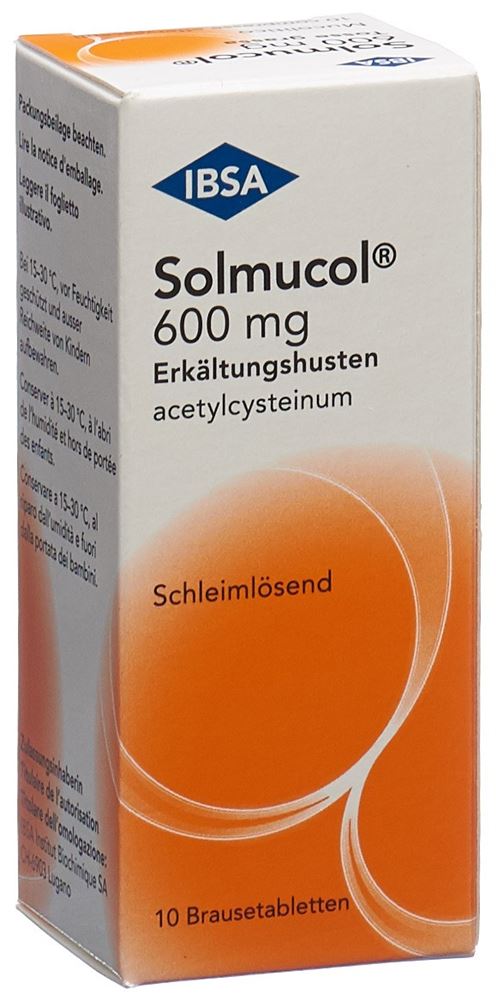 SOLMUCOL Erkältungshusten 600 mg