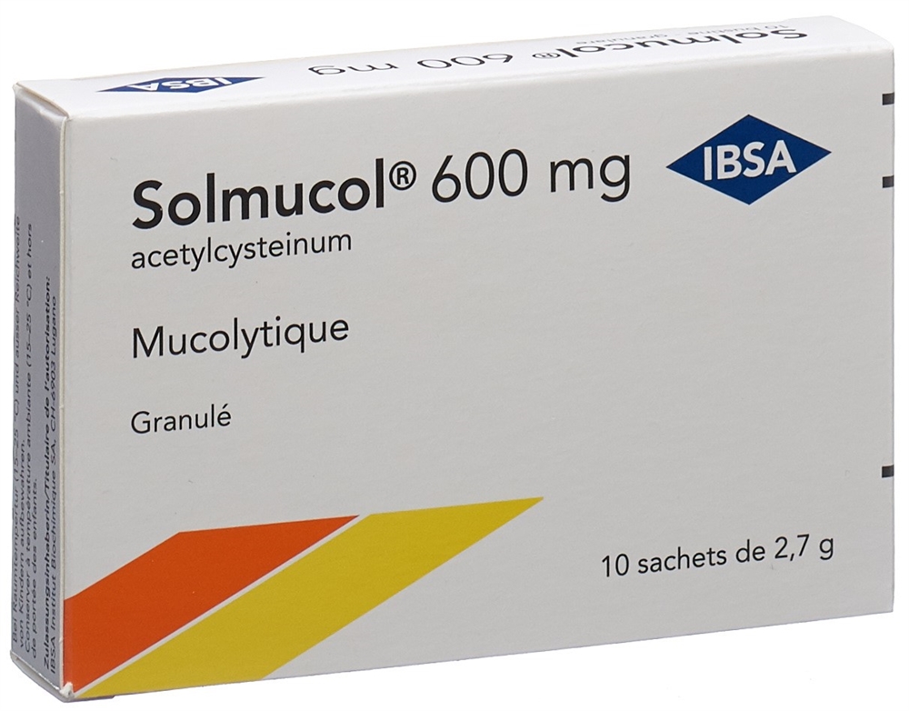 SOLMUCOL Gran 600 mg ohne Zucker (D) Btl 10 Stk, Bild 4 von 5