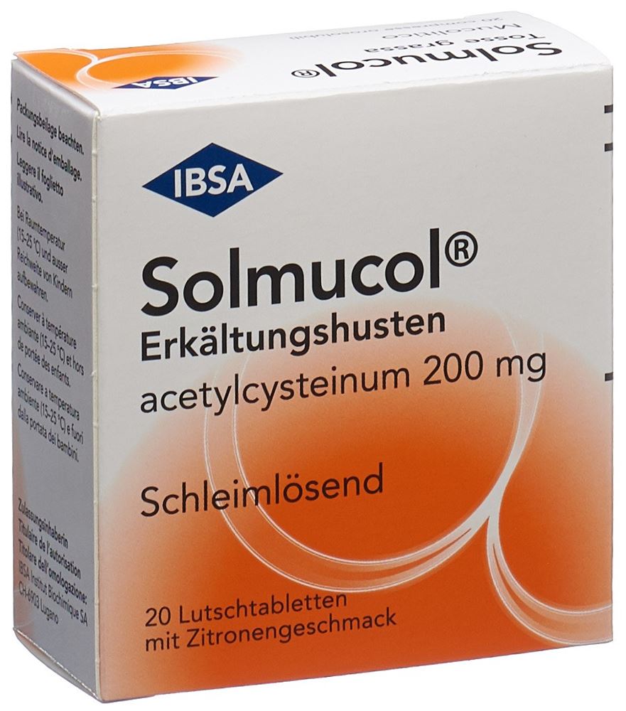 SOLMUCOL toux grasse 200 mg, image principale