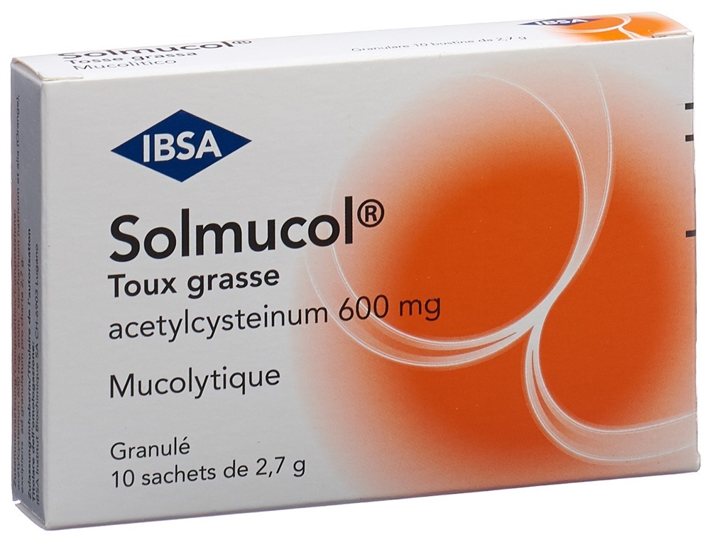 SOLMUCOL toux grasse 600 mg, image 4 sur 5