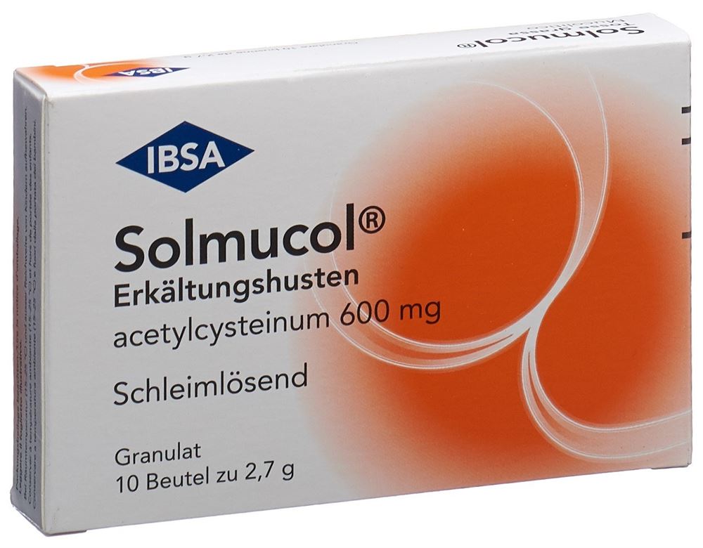 SOLMUCOL toux grasse 600 mg