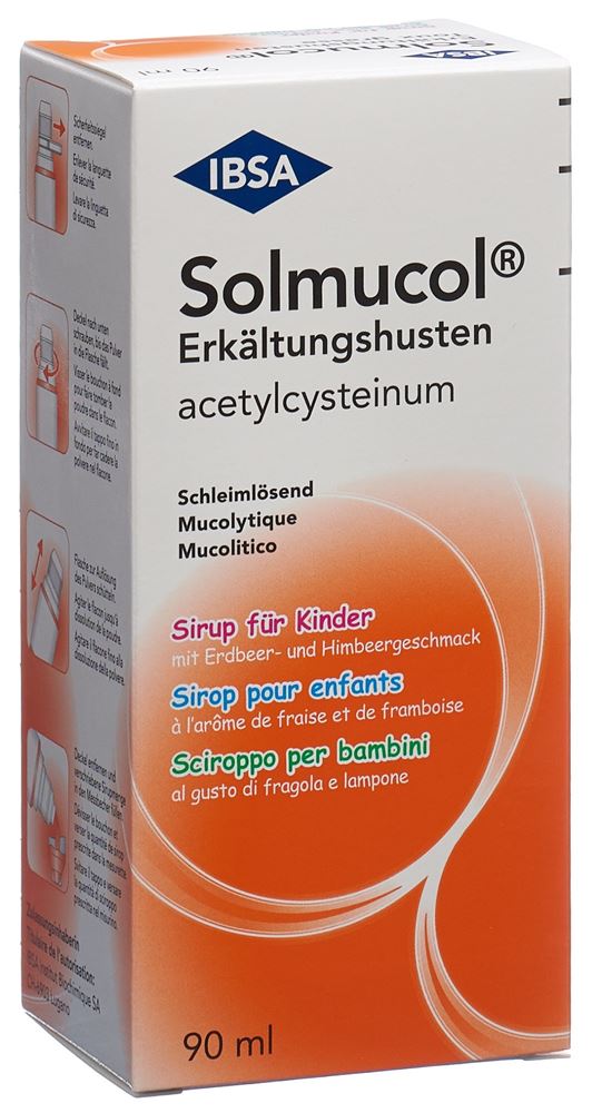 SOLMUCOL toux grasse 100 mg/5ml
