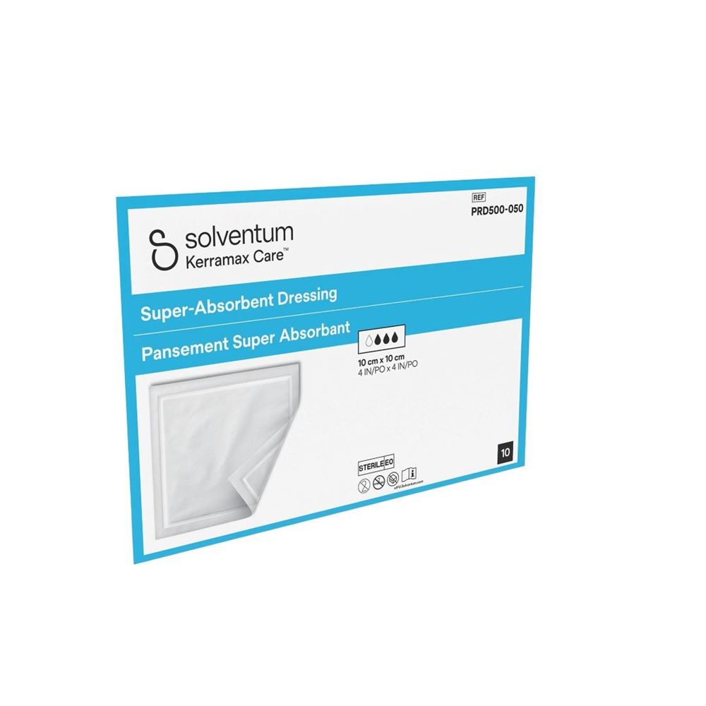 SOLVENTUM Kerramax Care Superabsorbierende Wundauflage, Hauptbild