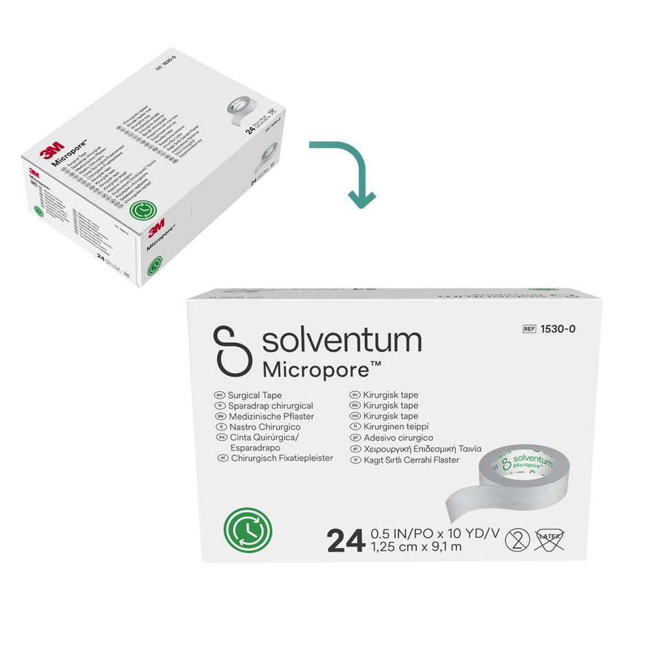 SOLVENTUM Micropore Rollenpflaster ohne Dispenser, Bild 2 von 2