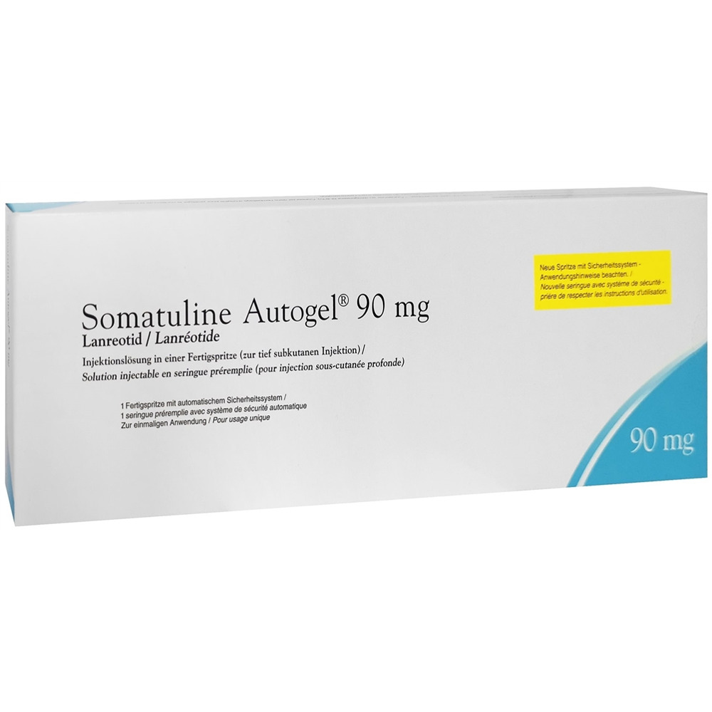 SOMATULINE AUTOGEL Inj Lös 90 mg mit automatischem Sicherheitssystem Fertspr 1 Stk, Hauptbild