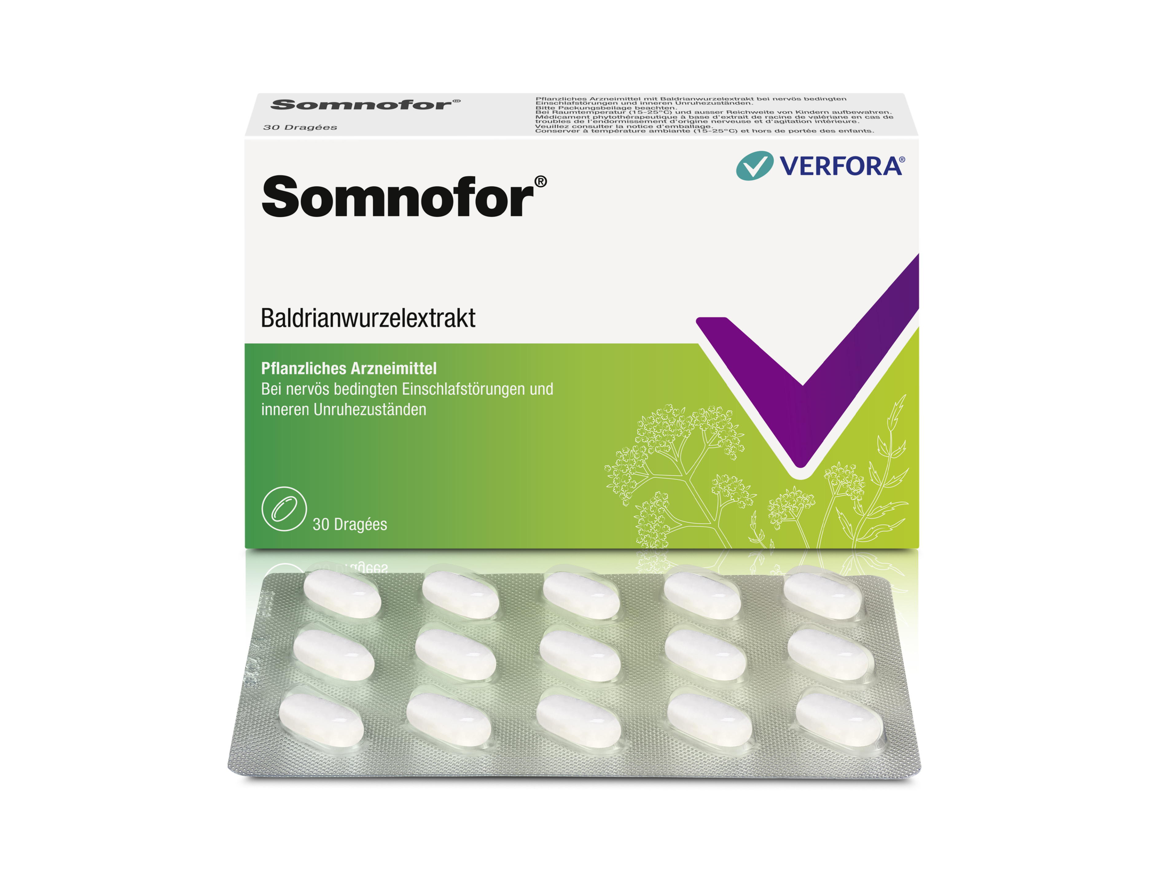 SOMNOFOR drag 600 mg blist 30 pce