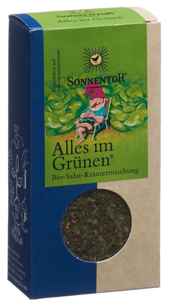 SONNENTOR Alles im Grünen Salatgewürz, Hauptbild