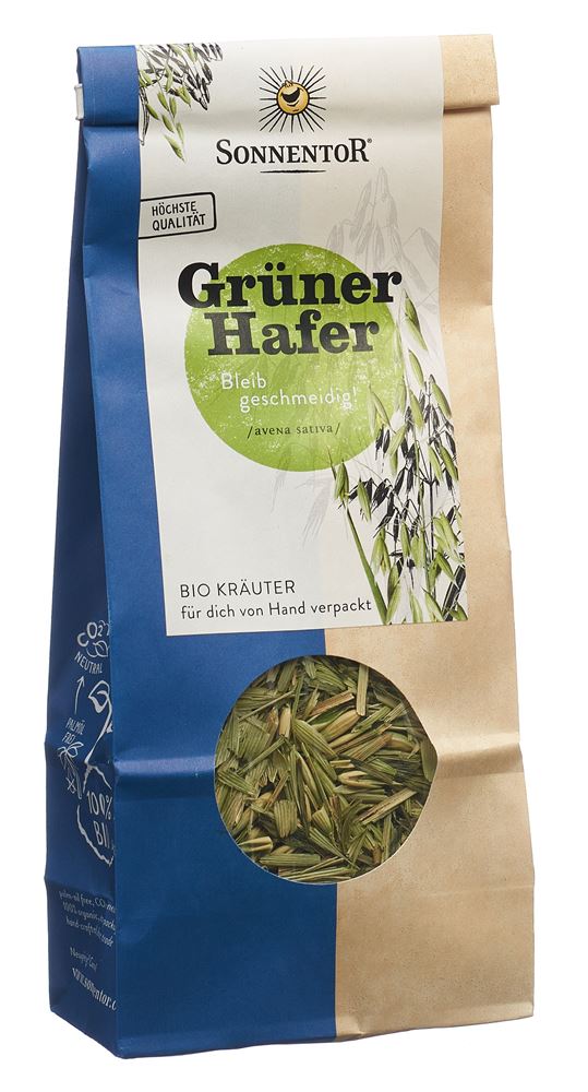 SONNENTOR Grüner Hafertee, Hauptbild