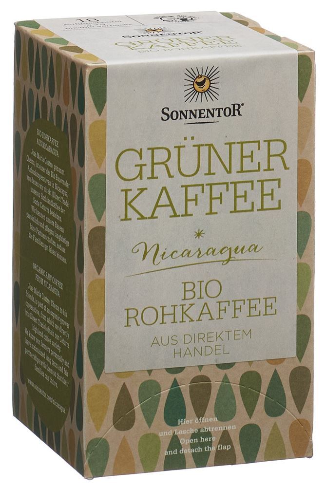 SONNENTOR Grüner Kaffee, Hauptbild